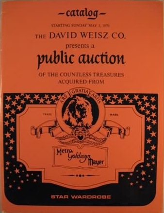 MGM David Weisz Wardrobe catalog