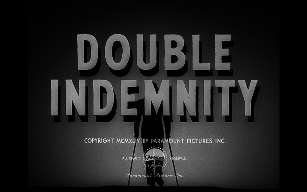 double indemnity analysis huff