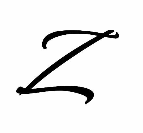 Cursive Letter Z Google Search Little Things Pinterest Letter Z Silver Screen Modes By 