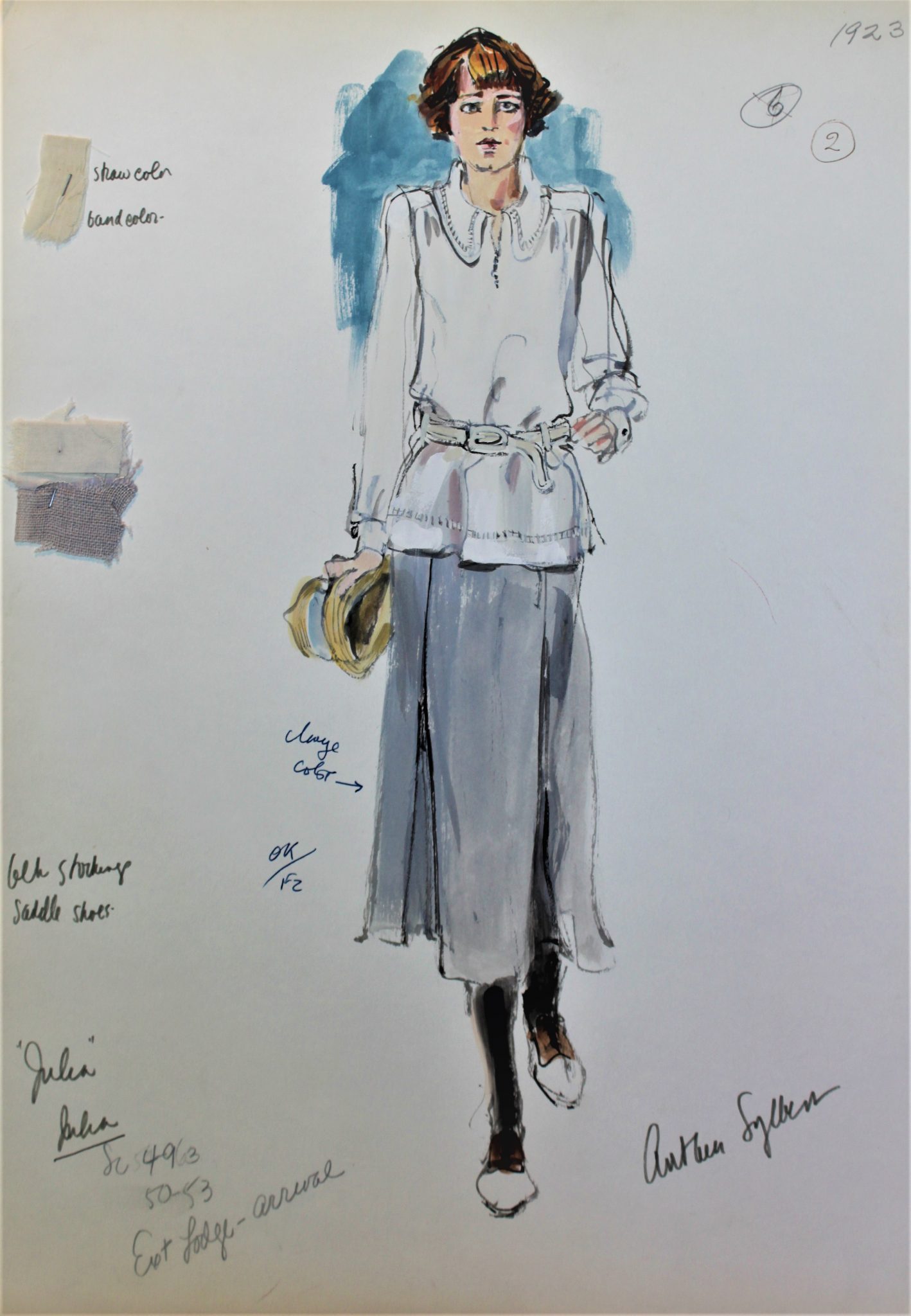 Anthea Sylbert Vanessa Redgrave in Julia Silver Screen Modes by