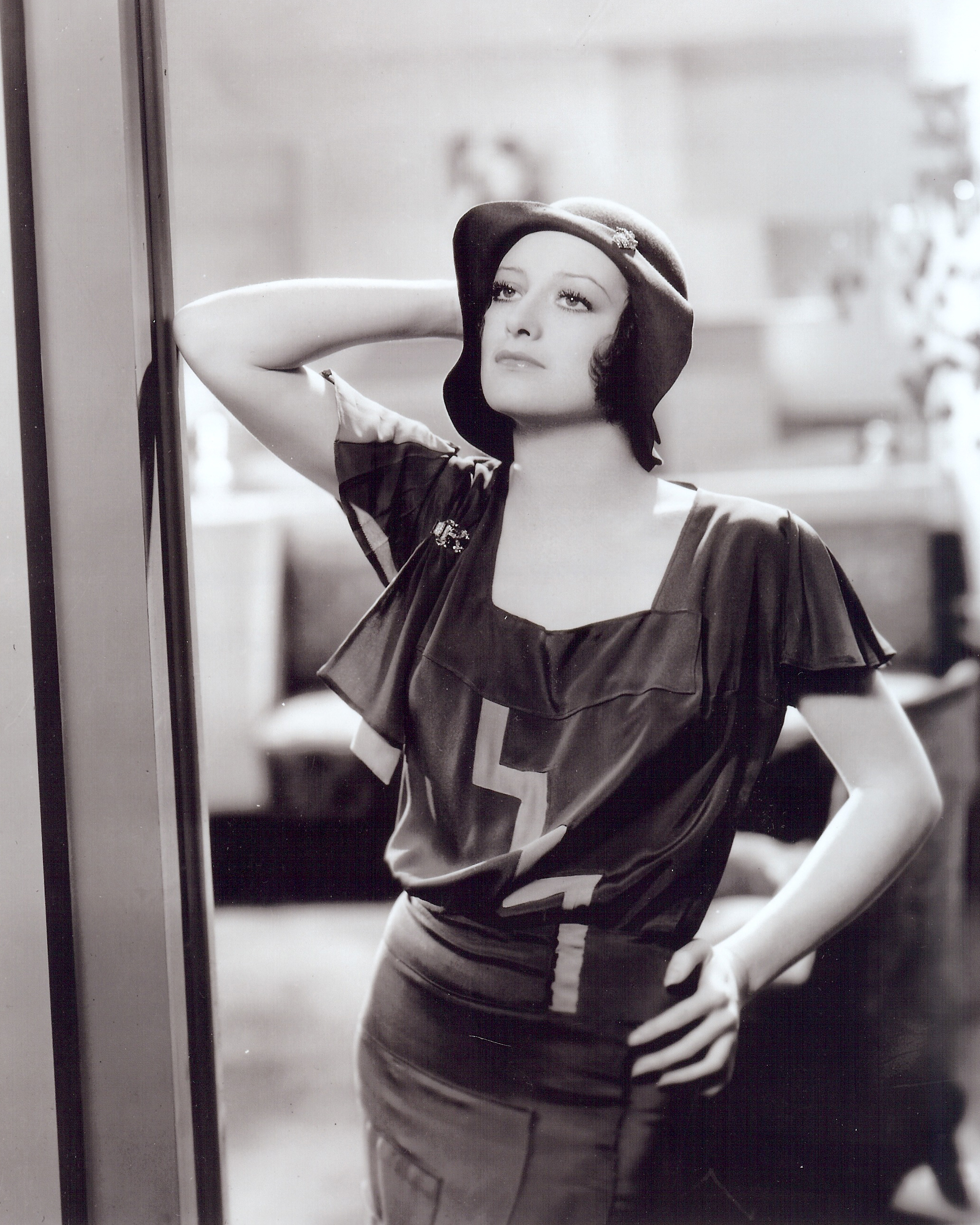 joan crawford silver oscar dress Joan Crawford