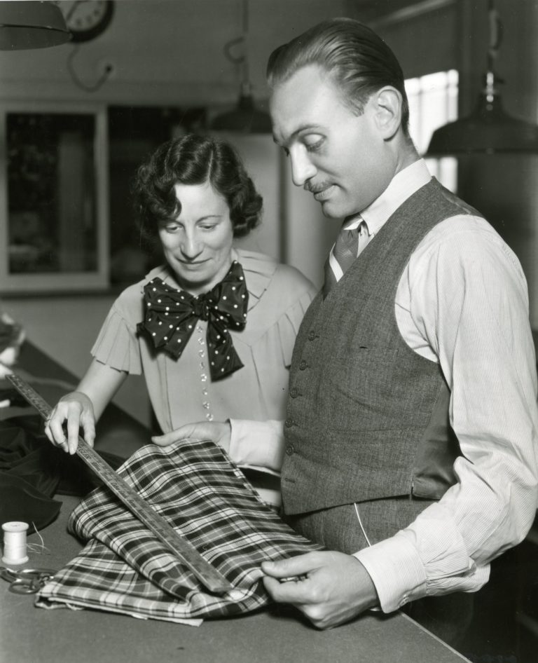 Walter Plunkett Hollywood Golden Age costume designer of Singing in the