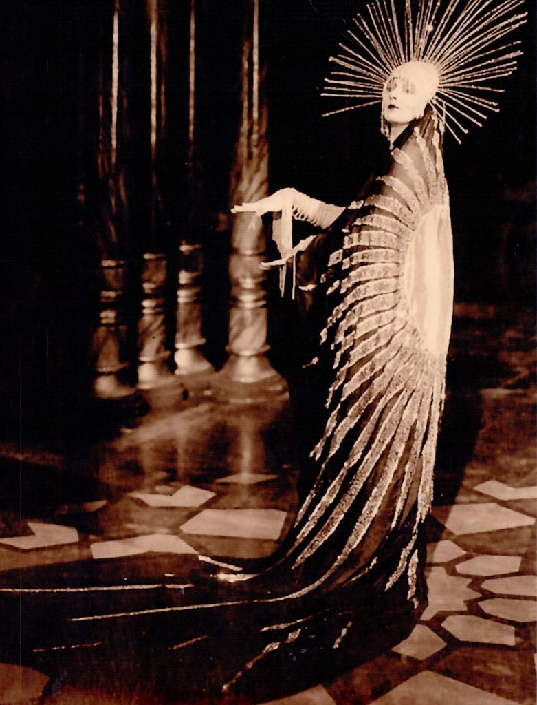 Betty Blythe silent film star of The Queen of Sheba appeared in 161 films